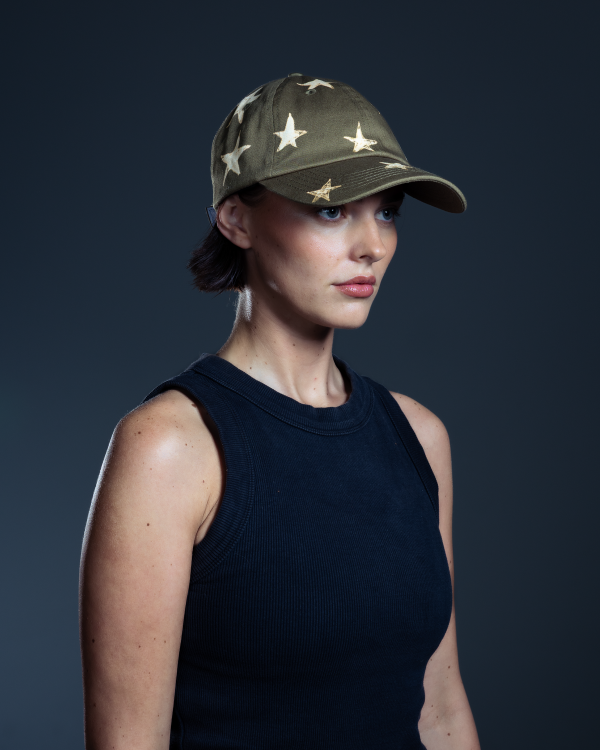 Bleach Stars Hat (Olive)