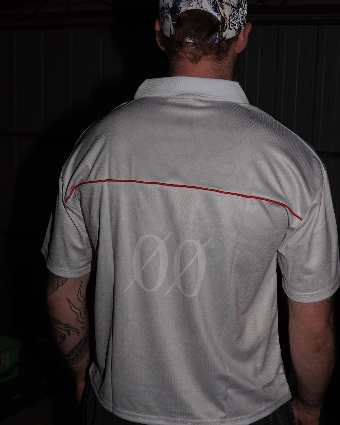 WHITE HUNTER RAVER JERSEY
