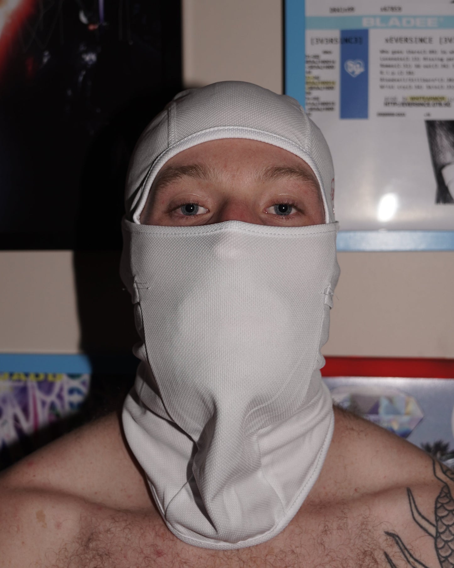 WHITE MESH BALA