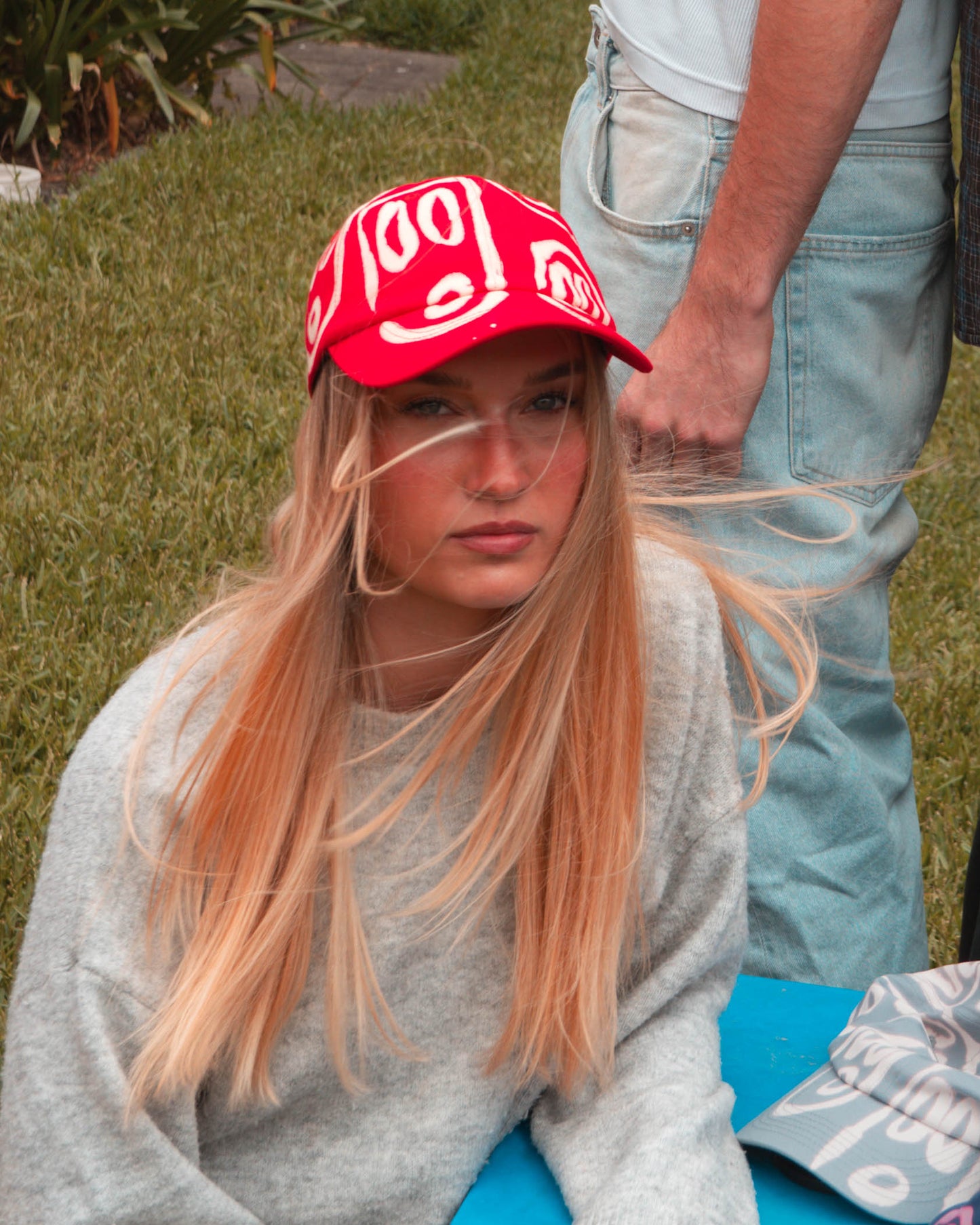 OG Red Faces Hat