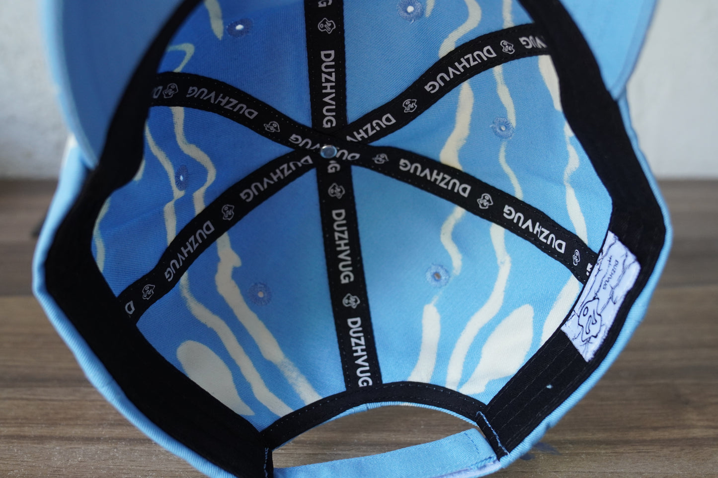 Light Blue Sukuna Waves Hat