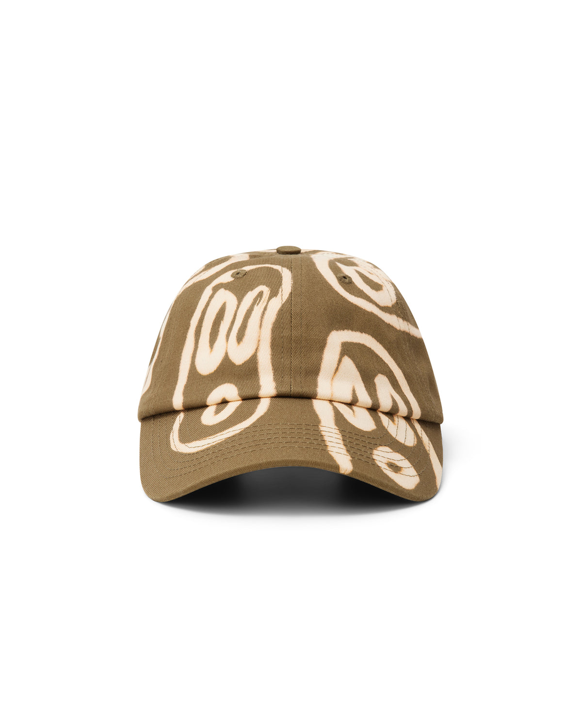 Bleach Faces Hat (Olive)