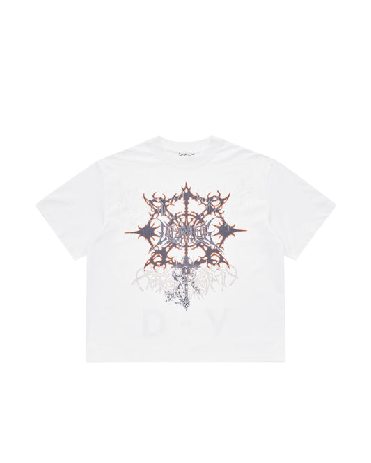 WHITE INFERNO TEE