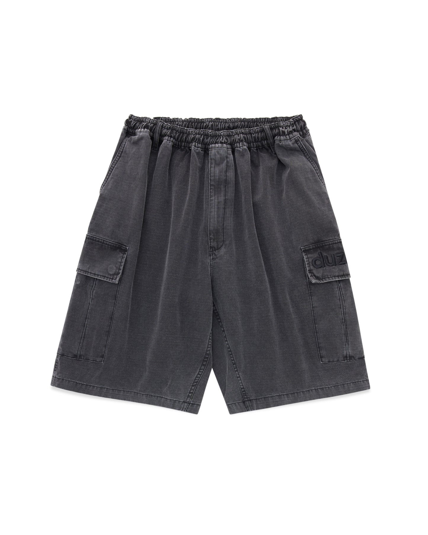 EVIL WORLD BLACK RIPSTOP CARGOS