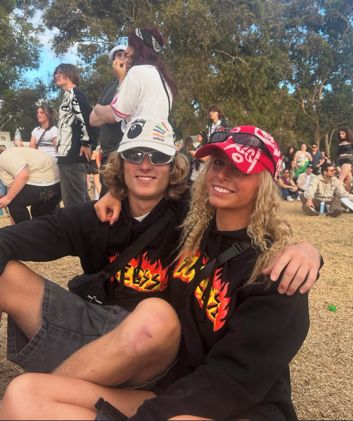 OG Red Faces Hat