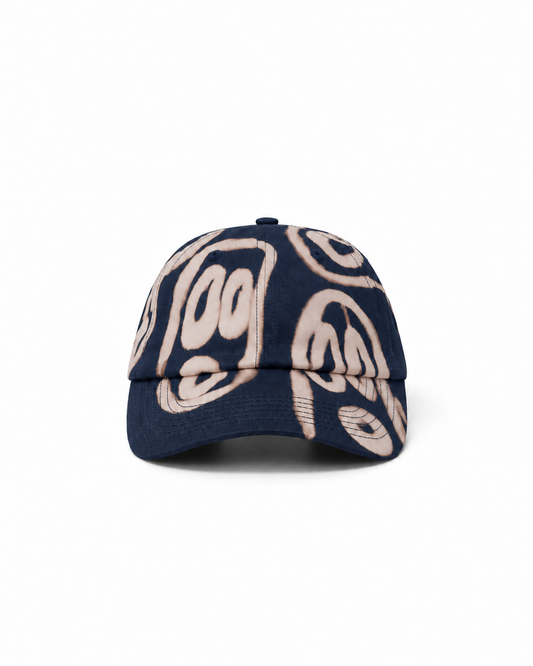 Bleach Faces Hat (Navy)