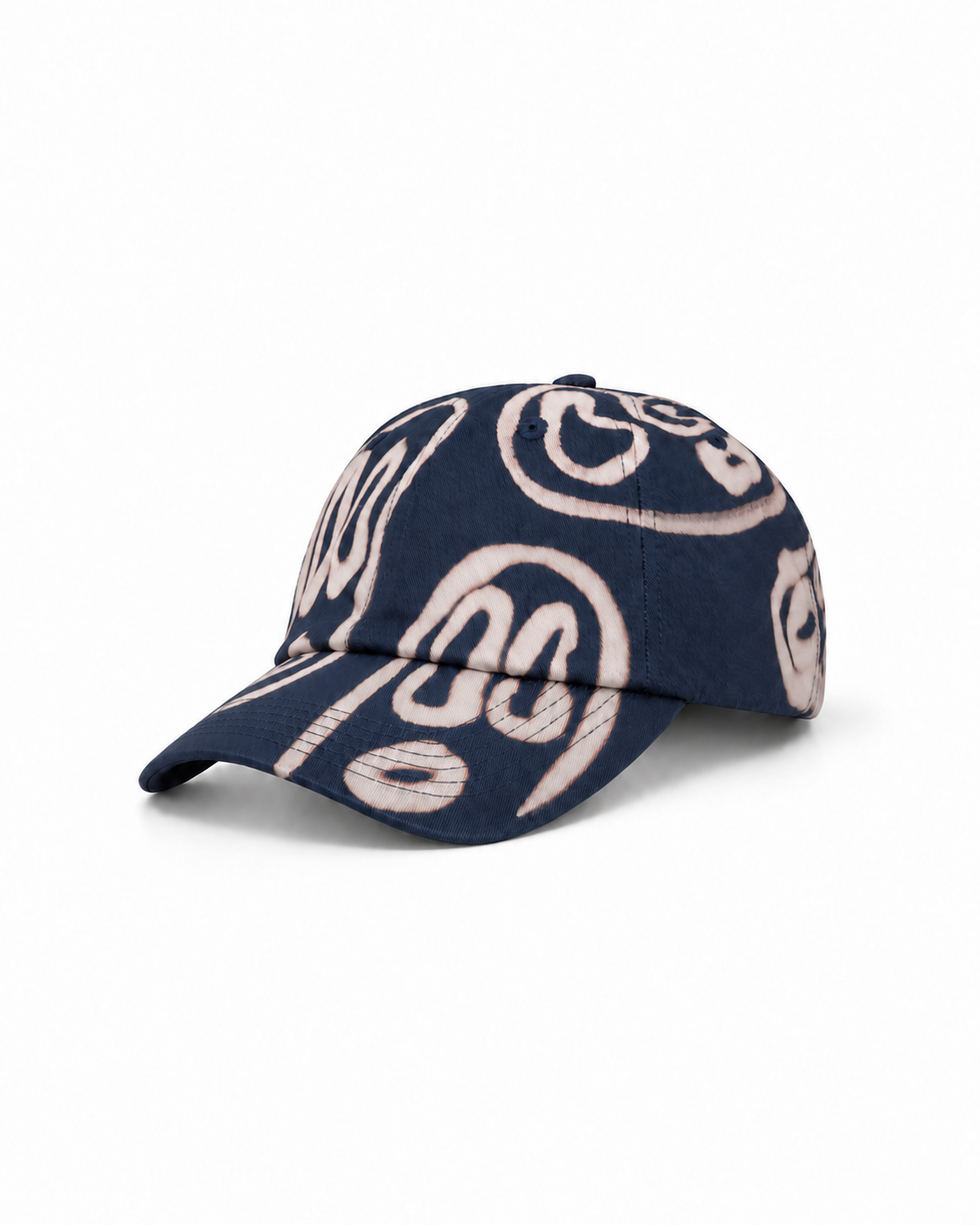 Bleach Faces Hat - Navy