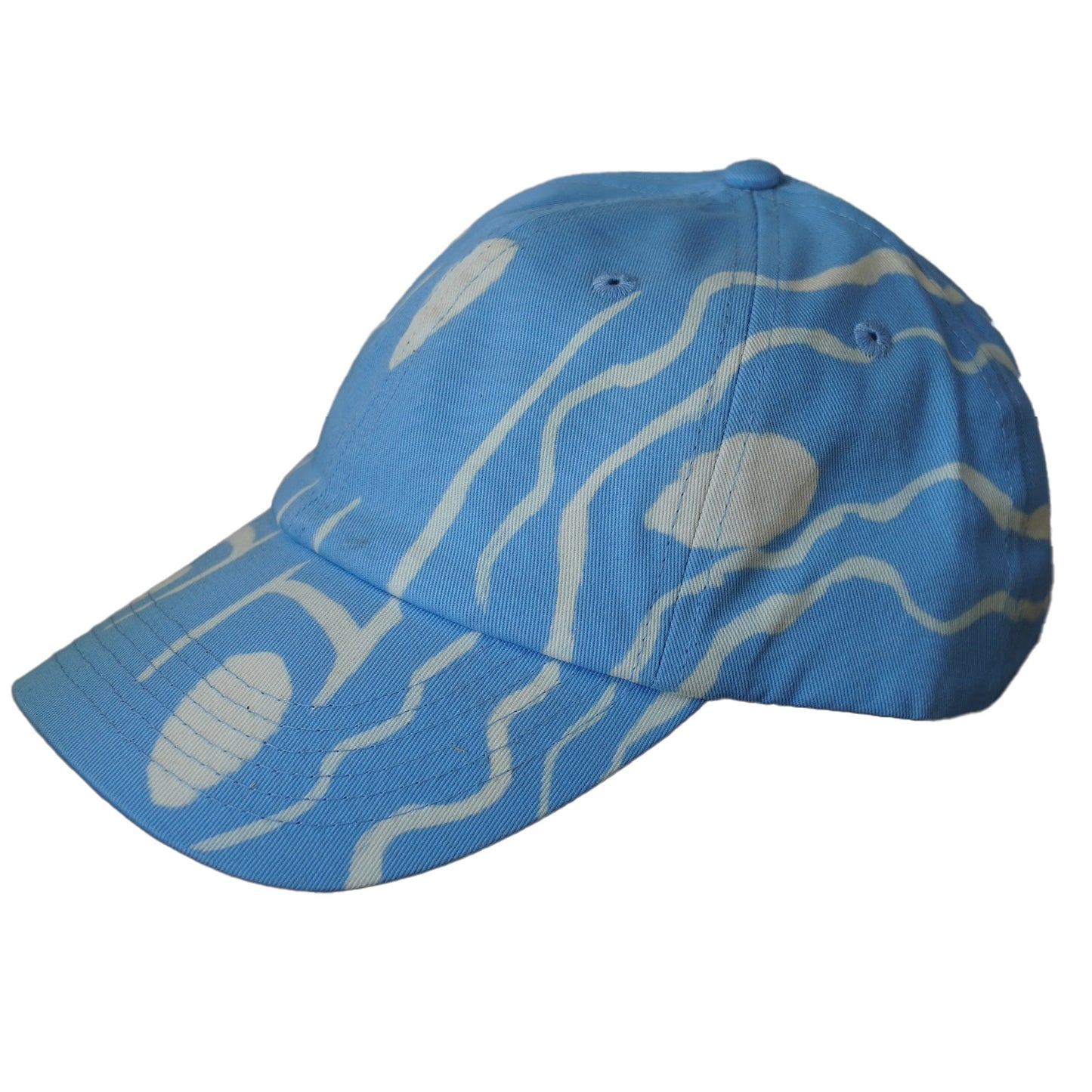 Light Blue Sukuna Waves Hat