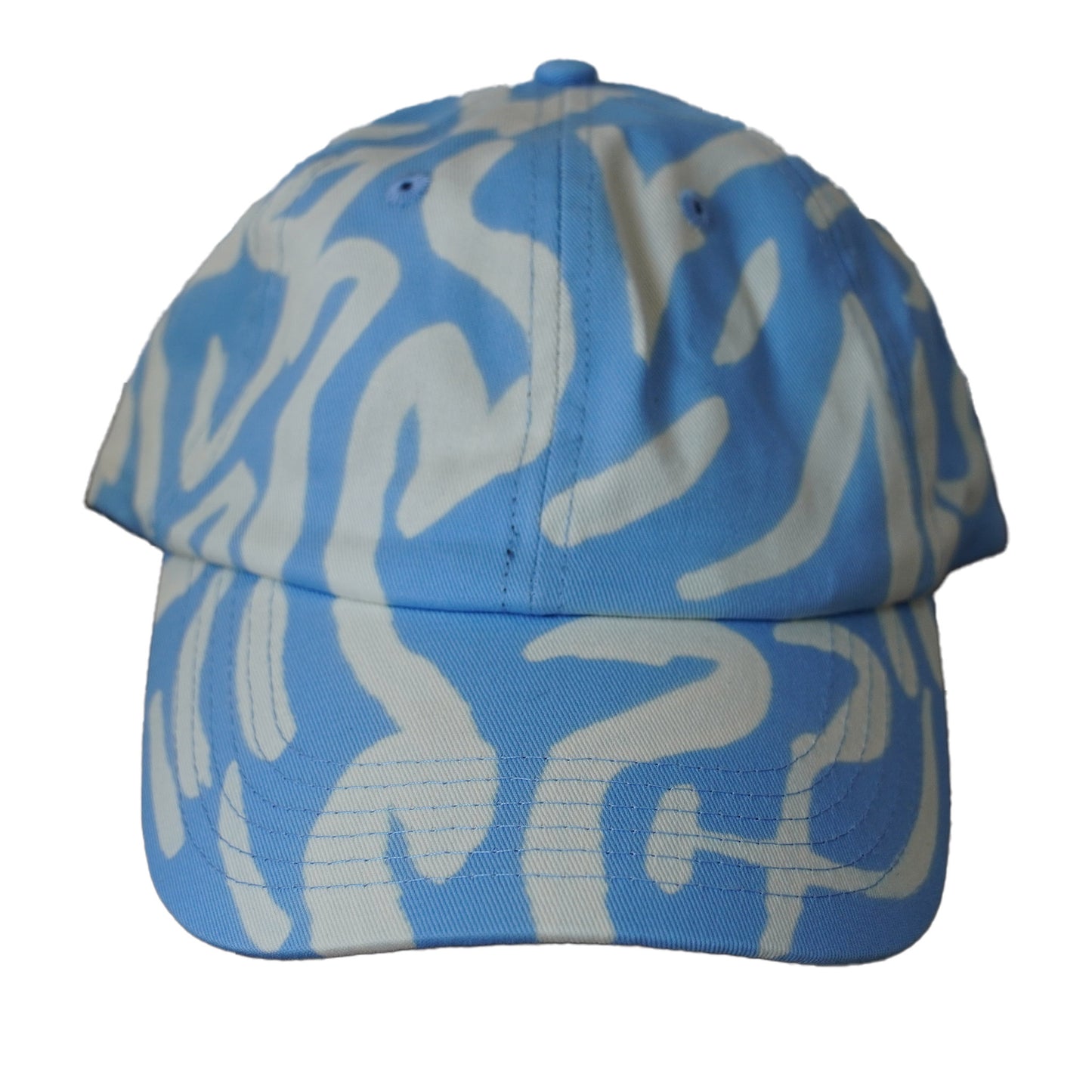 Light Blue Waves Hat