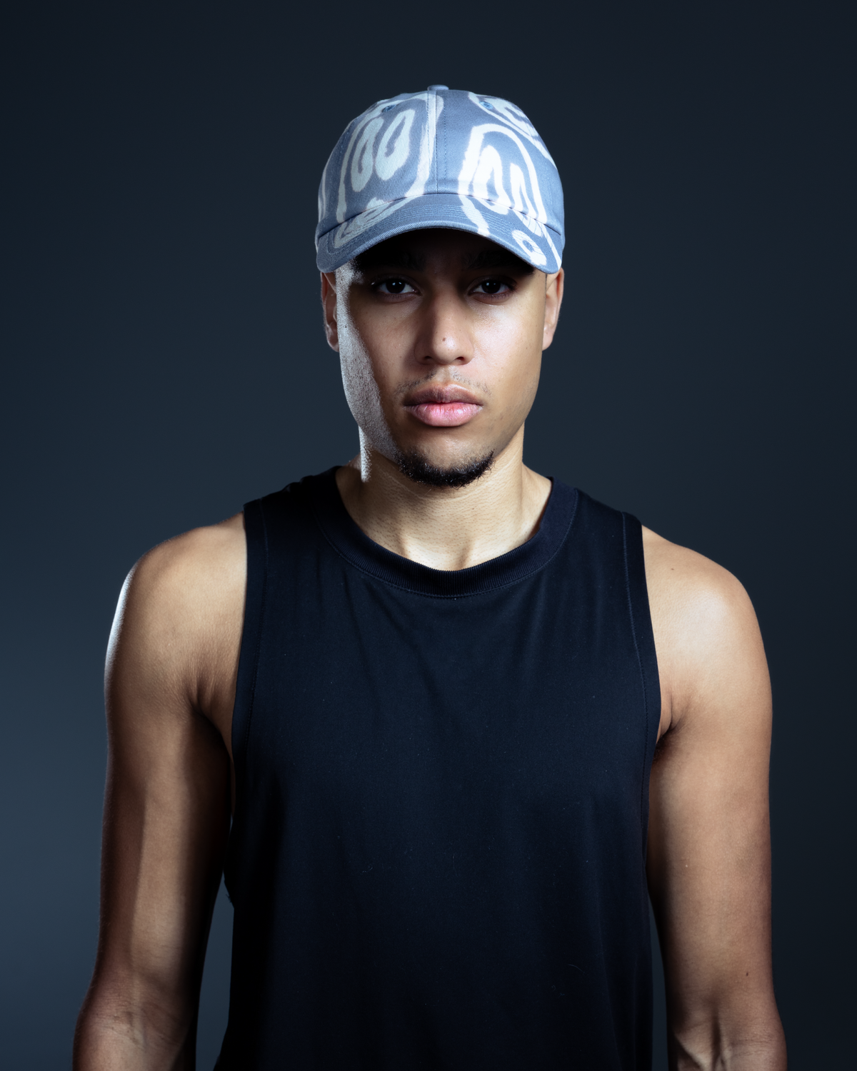 Bleach Faces Hat (Gray)