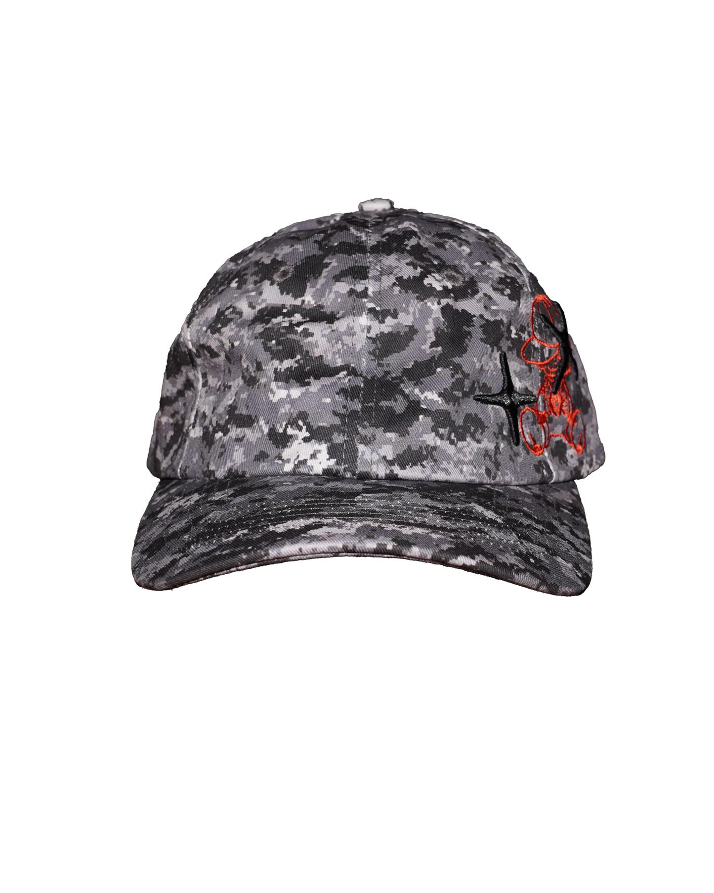 DARK CAMO STAR HAT