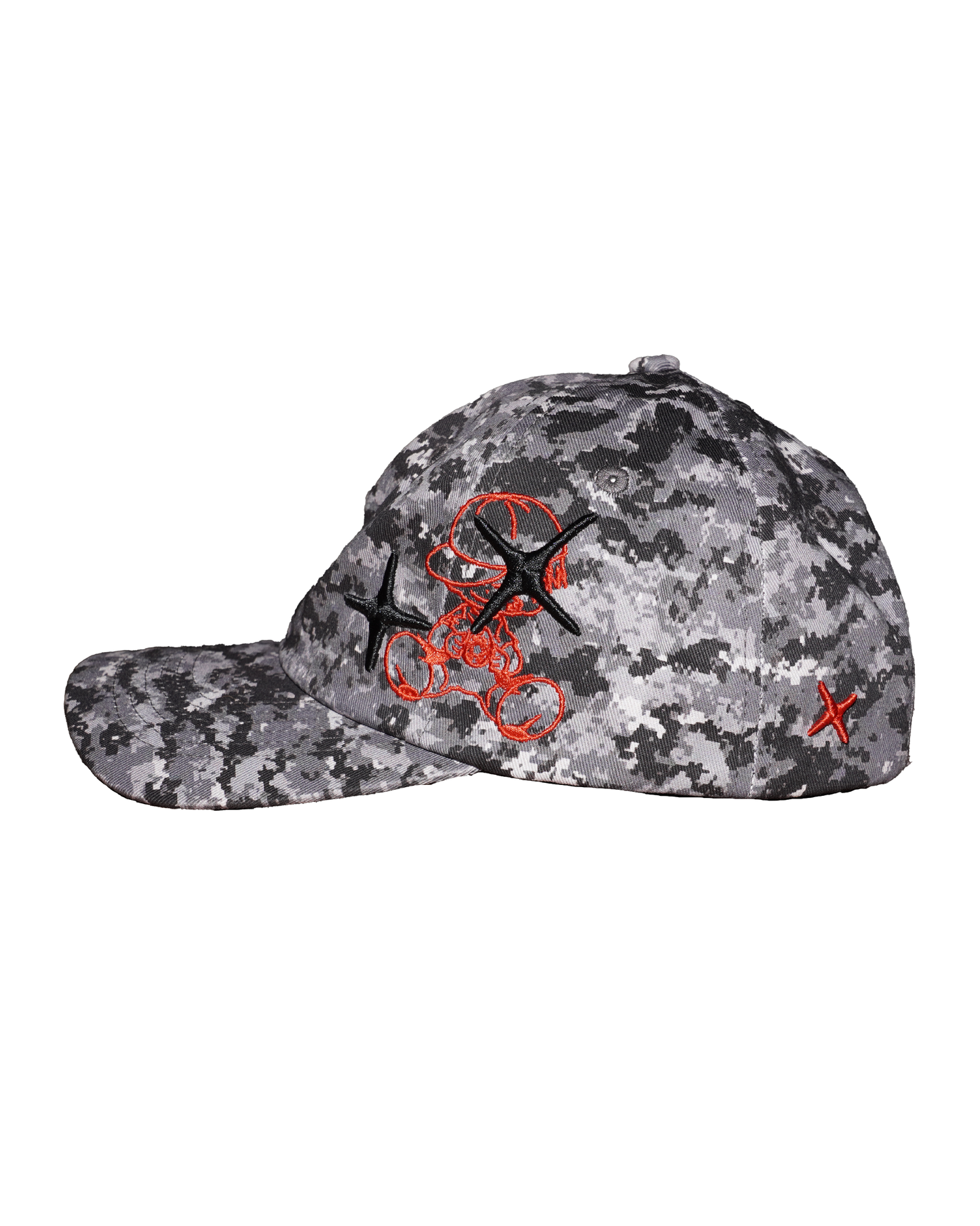 DARK CAMO STAR HAT