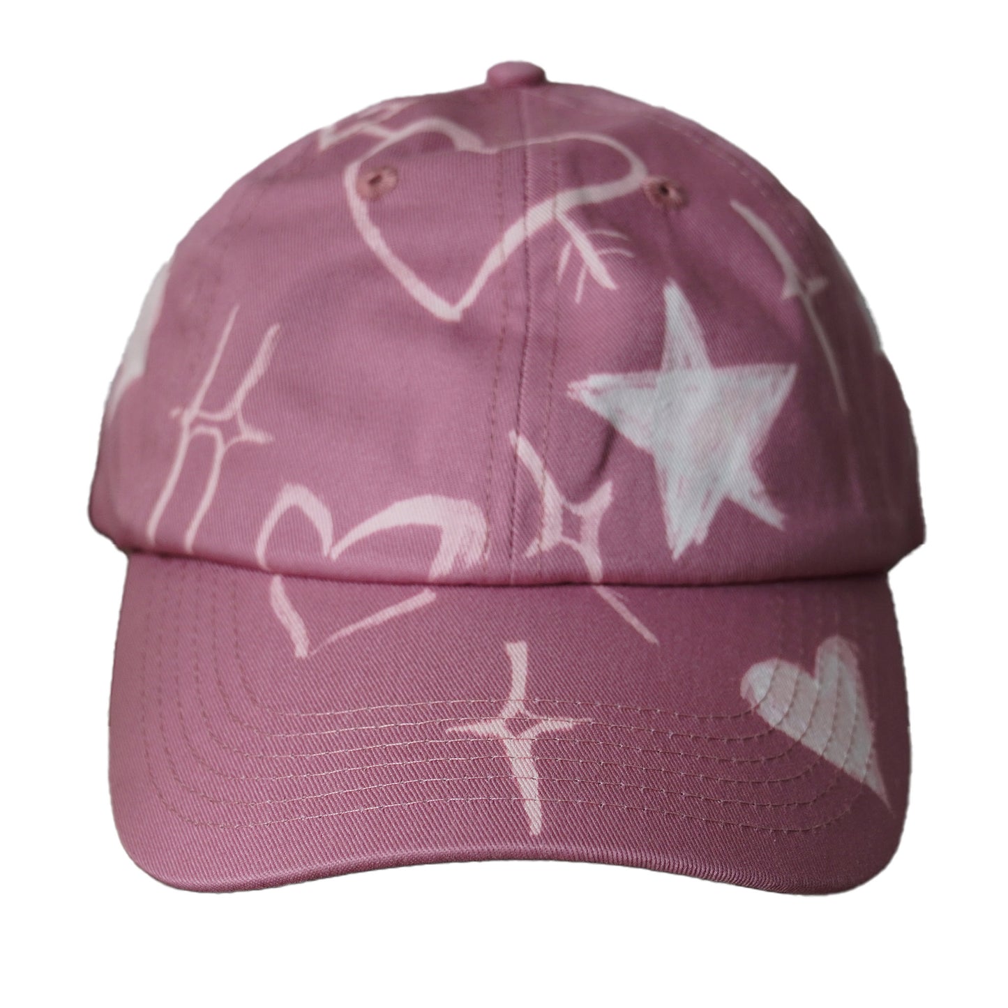 Pink LUVVV Heart Hat