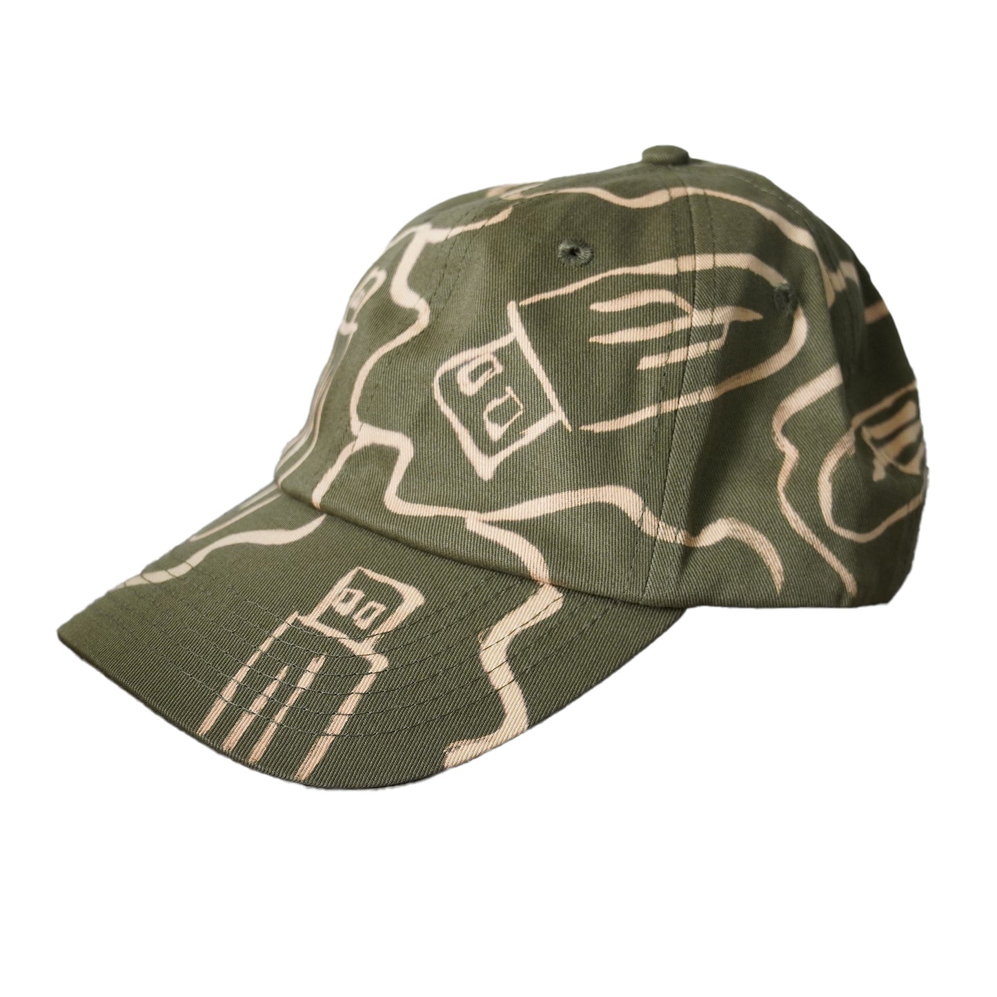 USB GOD Olive Hat